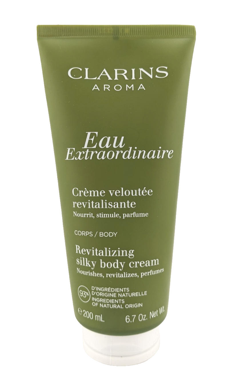 CLARINS AROMA EAU EXTRAORDINAIRE REVITALIZING SILKY BODY CREAM 200 ML/6.7 OZ.
